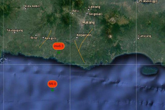 Gempa Blitar, Warga di Madiun Berhamburan ke Luar Rumah 