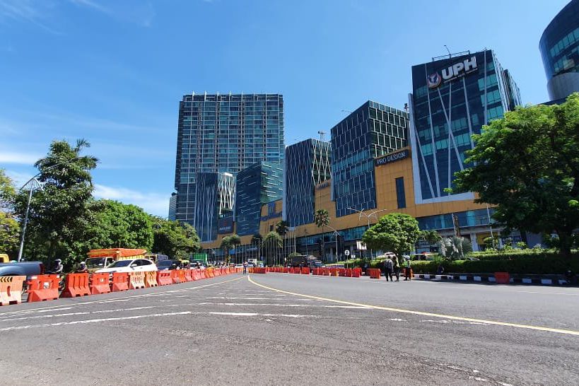 Akses Masuk ke Surabaya Ditutup, Pengendara Putar Balik