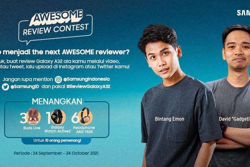 Ikuti Awesome Review Contest Bareng Galaxy A32