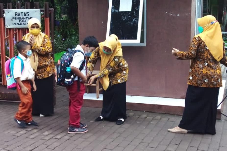 Hari Ini Kota Mojokerto Mulai Gelar PTM 50 Persen