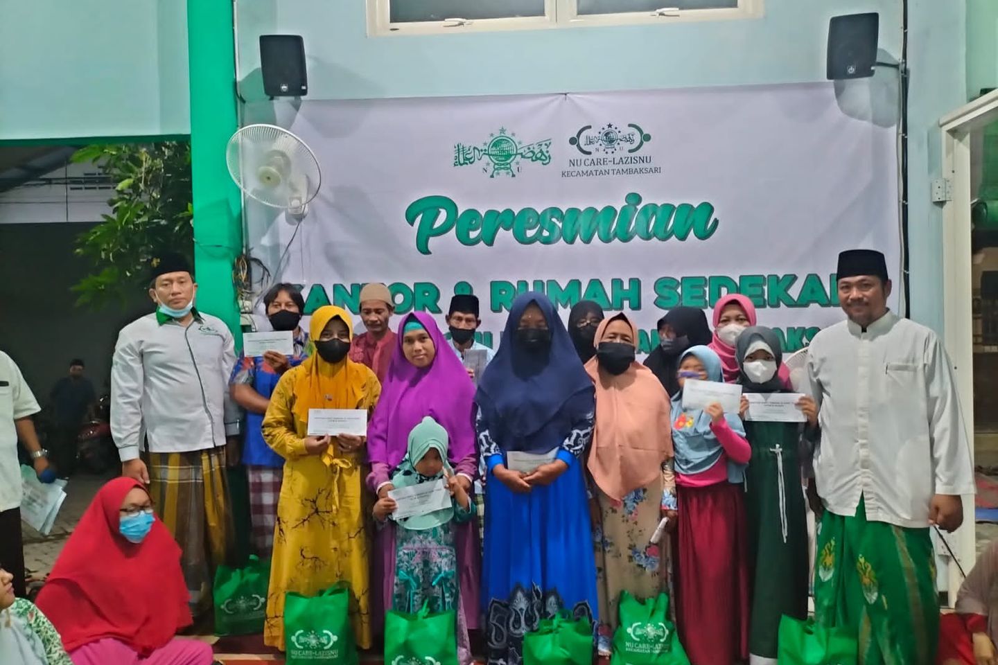 Rumah Sedekah NU Care LazisNU Kecamatan Tambaksari Resmi Dibuka