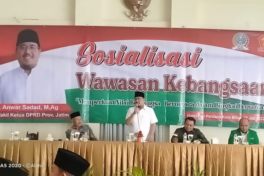 Anwar Sadad Enjoy Berdiskusi Wawasan Kebangsaan bersama Tokoh NU
