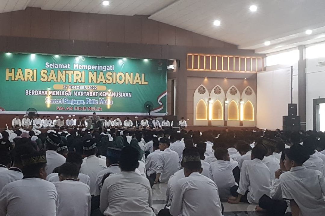 Lima Kiai Jawa Timur Peringati Hari Santri 2022 di Pidie Aceh