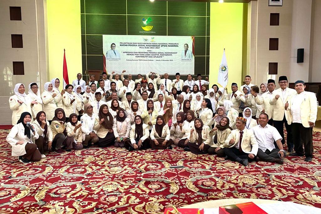 Pekerja Sosial Mandiri Diminta Tetap Bantu Masyarakat dan Tingkatkan Kapasitas