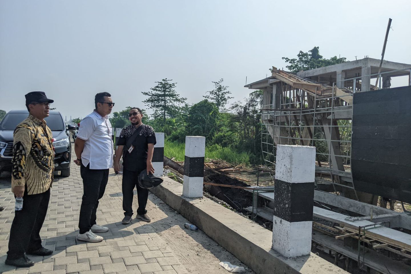 Jumat Blusukan, Mas Pj Walikota Mojokerto Sapa Warga hingga Sidak Proyek Strategis