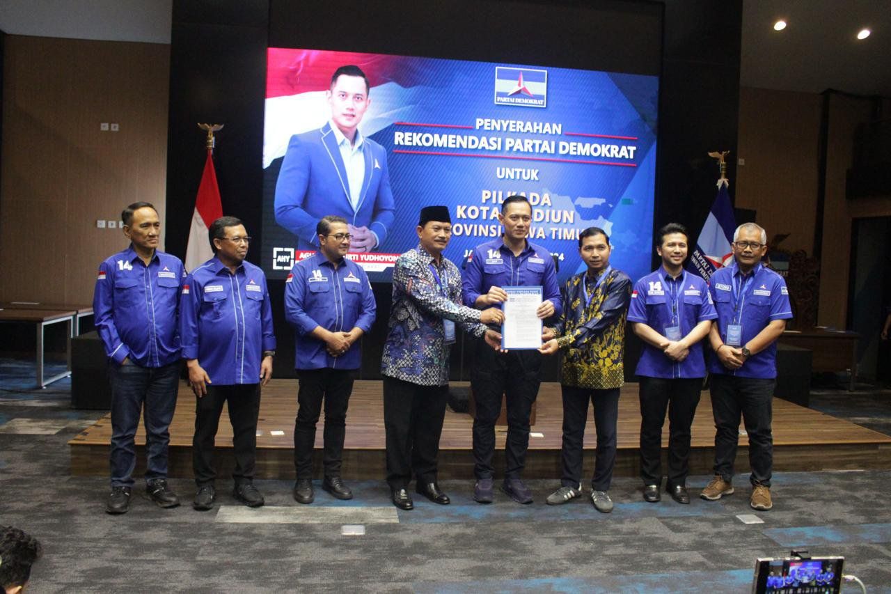 Maidi-Bagus Kantongi Rekom Tiga Parpol di Pilkada Kota Madiun