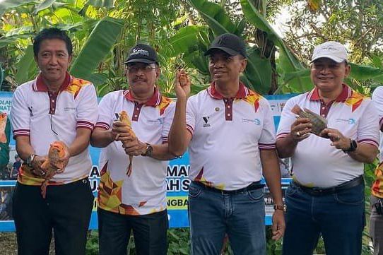 Ciptakan Sekolah Sehat, Dinas Pendidikan Lamongan <em>Launcing</em> Gerakan Makan Ikan