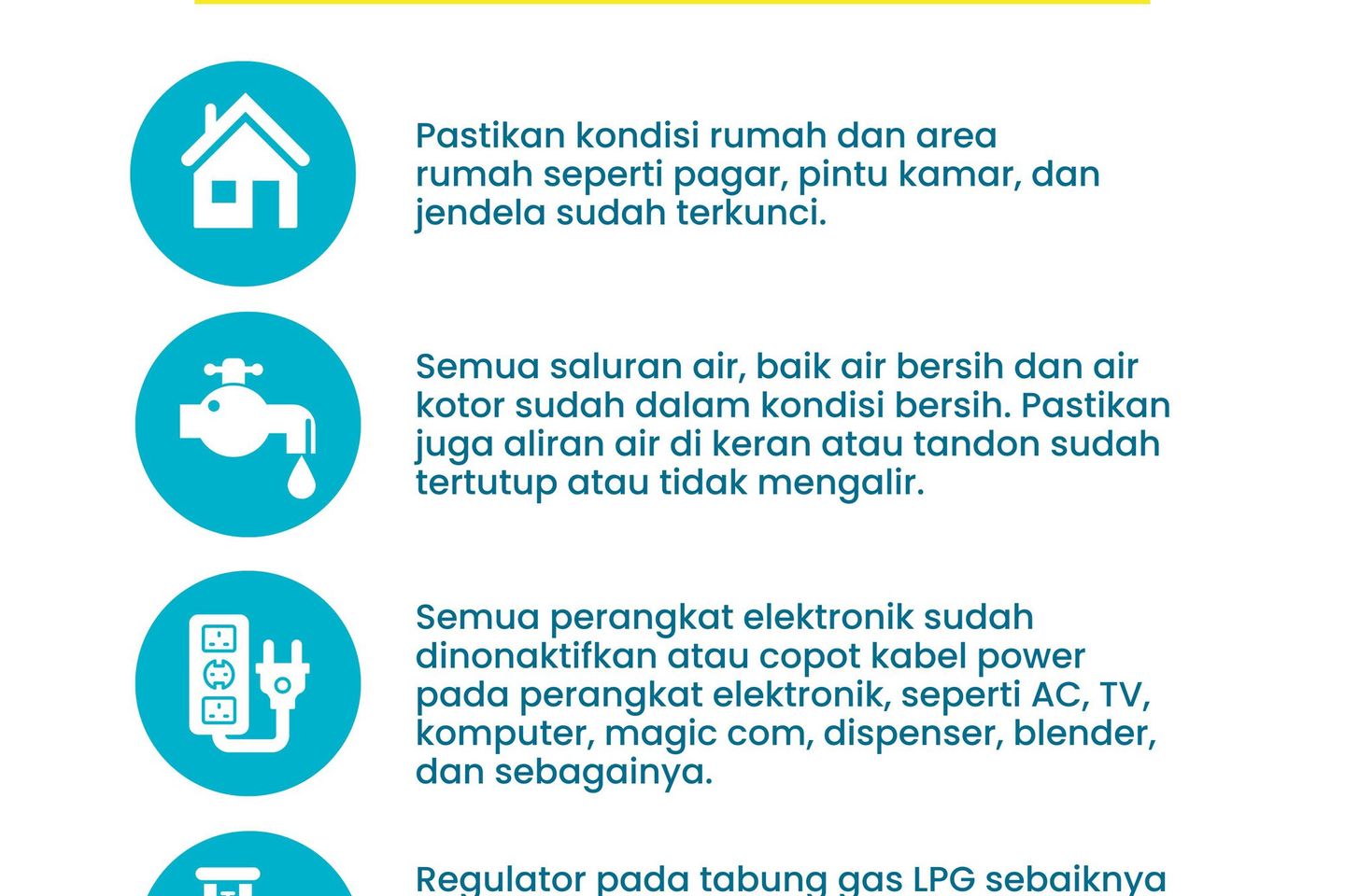 Sebelum Meninggalkan Rumah untuk Mudik Lebaran, Perhatikan Hal-Hal Ini