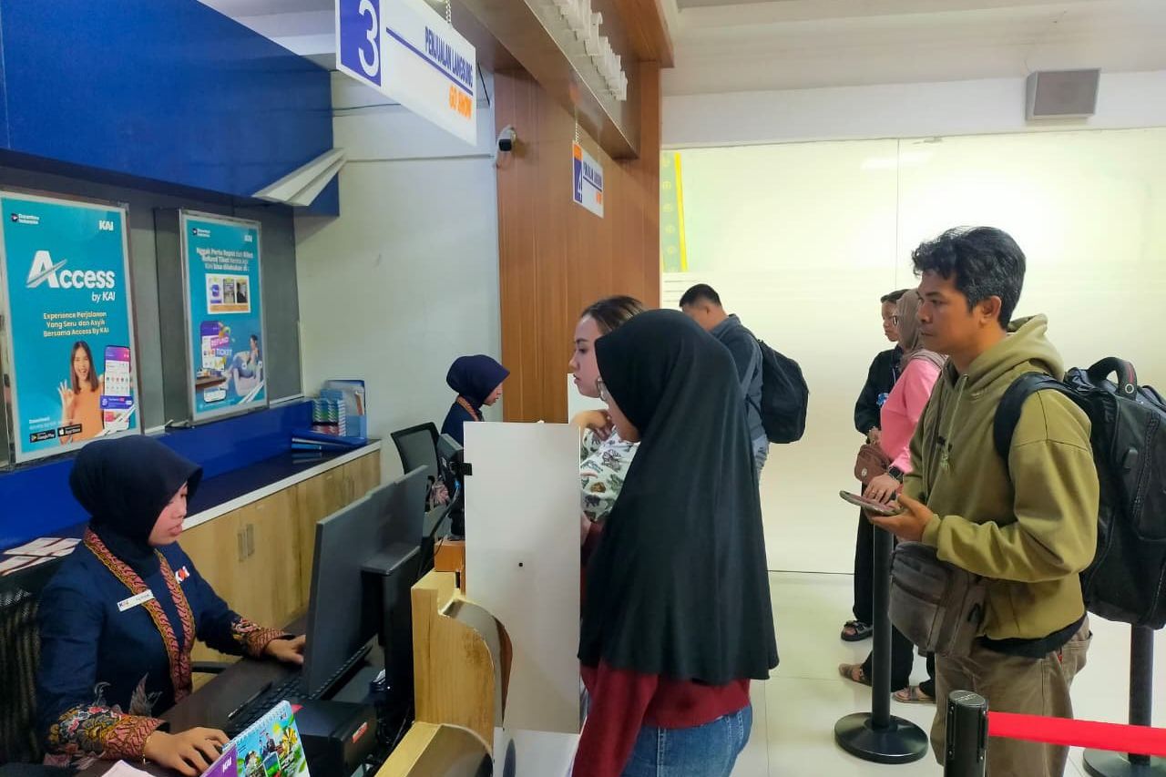 PT KAI Daop 7 Madiun Mulai Menjual Tiket Angkutan Lebaran 2026