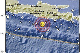 Usai Gempa Utama, Perairan Pacitan Diguncang 19 Kali Gempa Susulan