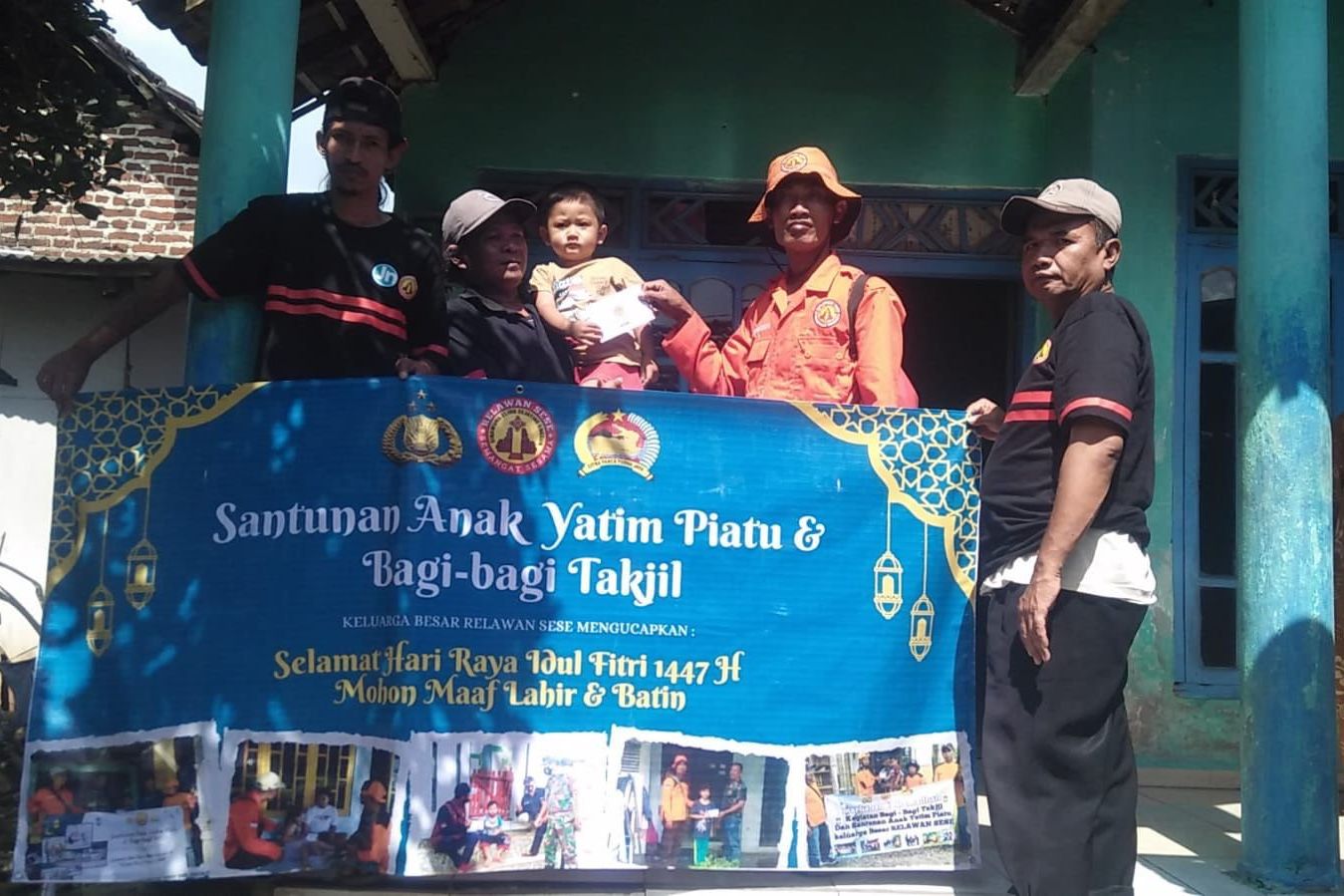 Peduli Sosial, Jatimnet.com Bareng SESE Salurkan Santunan bagi Anak Yatim