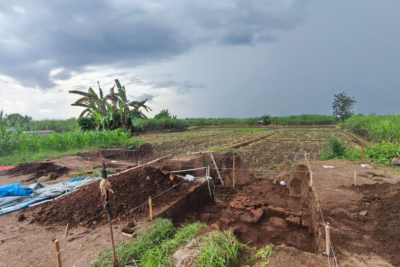 Temuan Bata Kuno di Trowulan Diduga Sisa Permukiman Era Majapahit