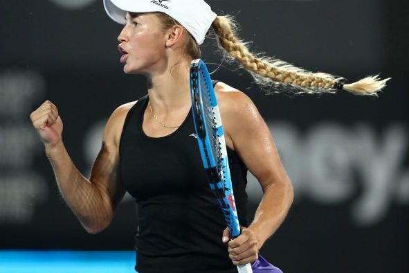 Putintseva Singkirkan Sloan Stephens