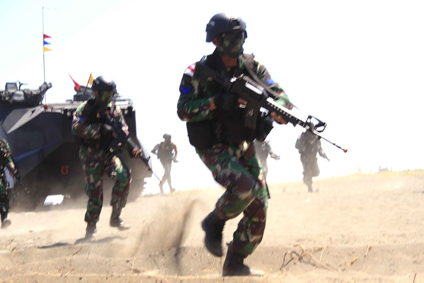 Operasi Calfex Jadi Puncak Latgabma SSG 2024 di Puslatpur Marinir 5 Baluran Situbondo
