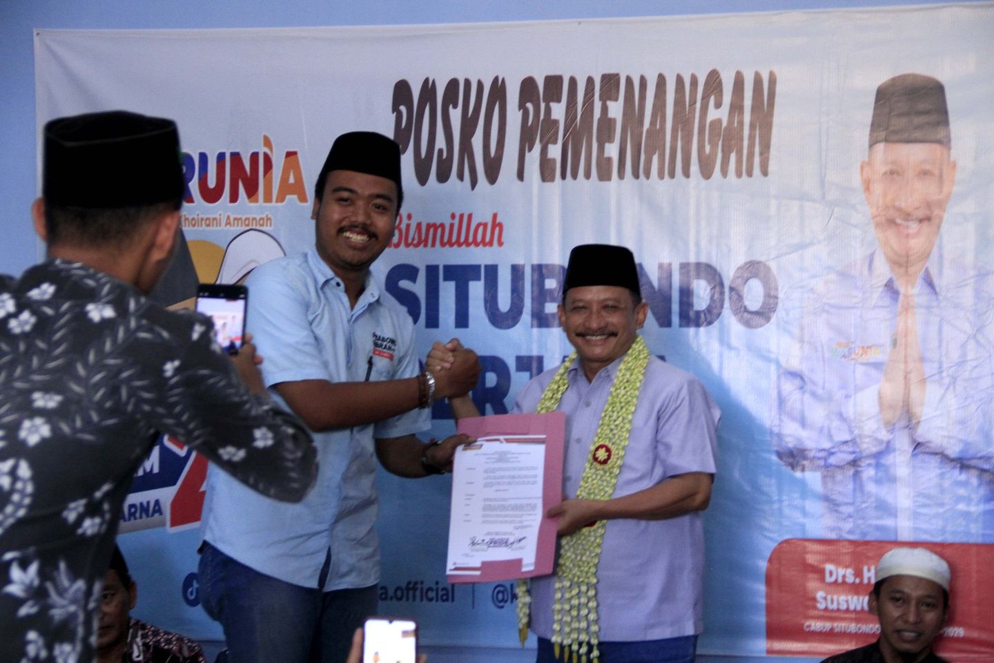 Relawan Digital Prabowo-Gibran Dukung Pasangan “Karunia”, Optimis Kecamatan Besuki Menang 90 Persen