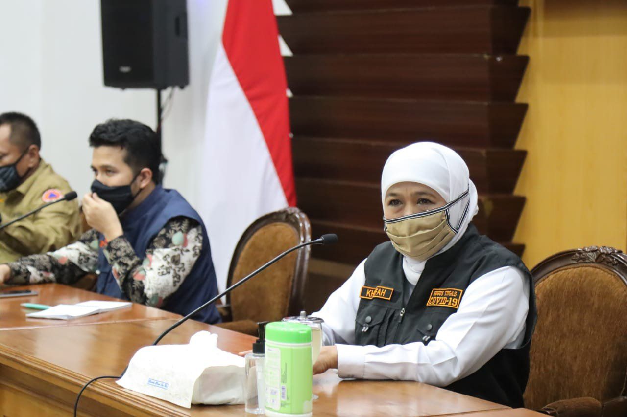 Khofifah: Menteri Kesehatan Setuju Malang Raya Terapkan PSBB
