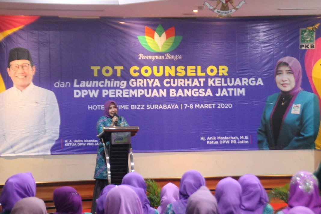 Korban KDRT dan HIV/AIDS di Jatim, Perempuan Bangsa Gelar Pelatihan Konselor