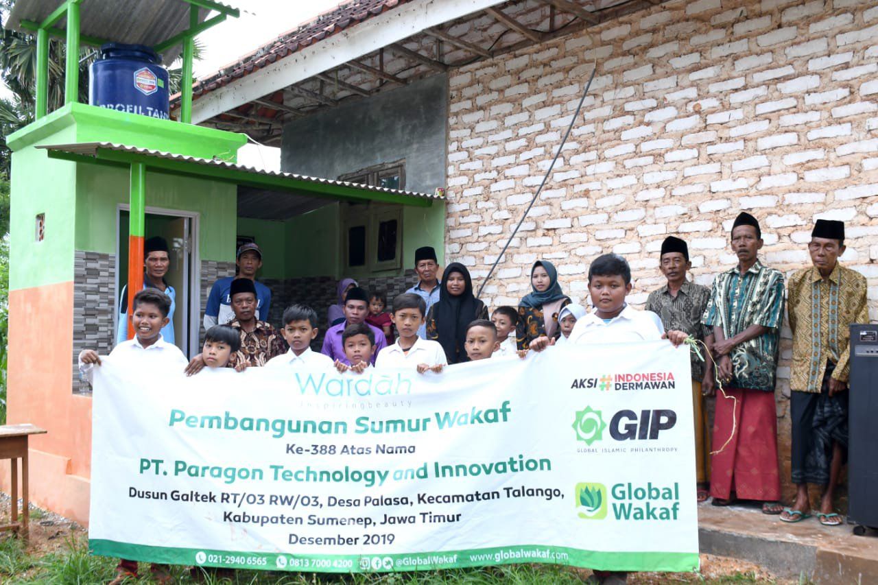 Sumur Wakaf Untuk Sekolah di Ujung Timur Pulau Madura