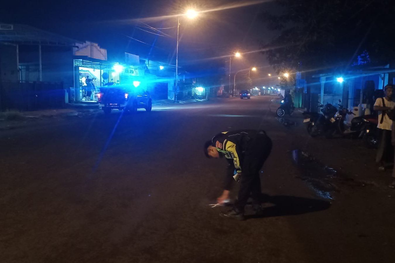 Pengendara Motor Meregang Nyawa Usai Lawan Arus dan Tabrakan di Mojokerto