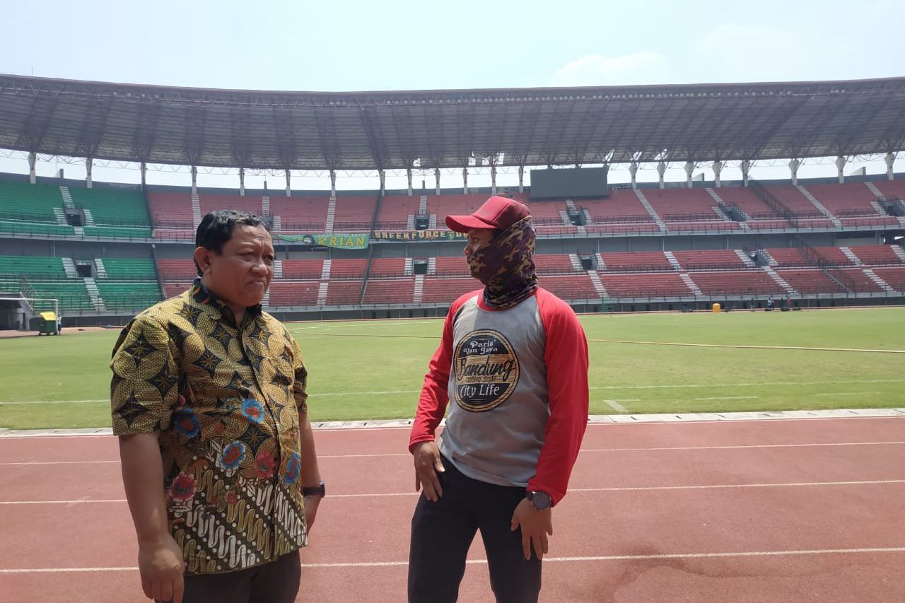 Kerusakan GBT Tergolong Minor, Dispora Surabaya segera Inventarisasi