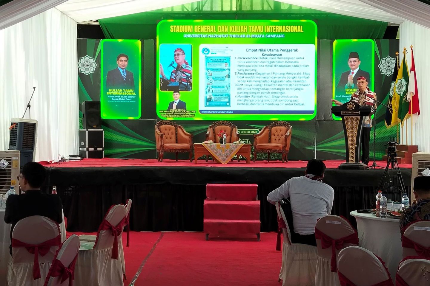 UNT Al-Muafa Sampang Gelar Kuliah Tamu Internasional, Bahas Strategi Hadapi Era AI