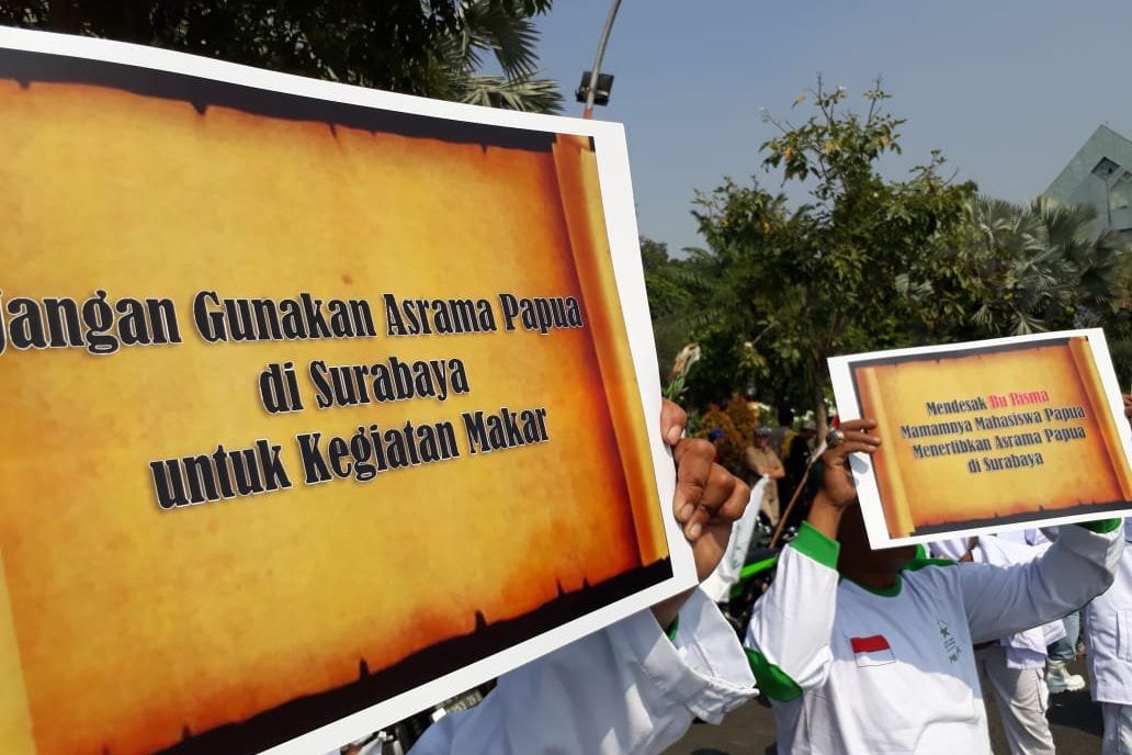 Ormas Tergabung Sekber Benteng NKRI Gelar Aksi Demo Tolak Gerakan Separatis