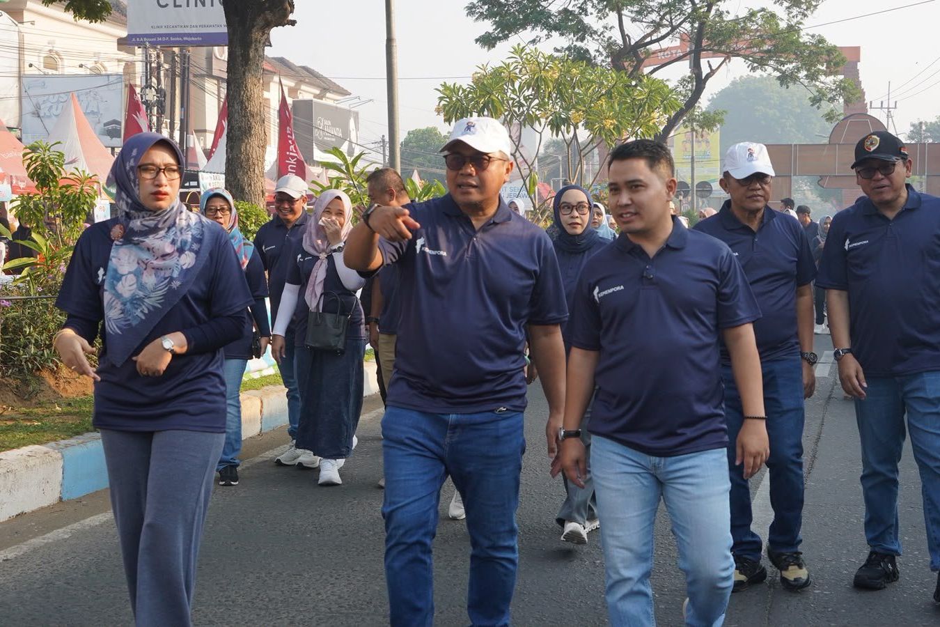 CFD Peken Wilwatikta Mojokerto Kolaborasi dengan Kemenpora, Bupati Ajak Warga Hidup Sehat