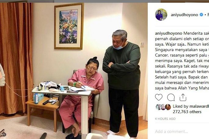 Ani Yudhoyono: I Can Fight This Cancer