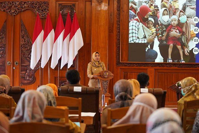 DinkesP2KB Mojokerto Gelar Rakor Menuju Kota Zero Stunting