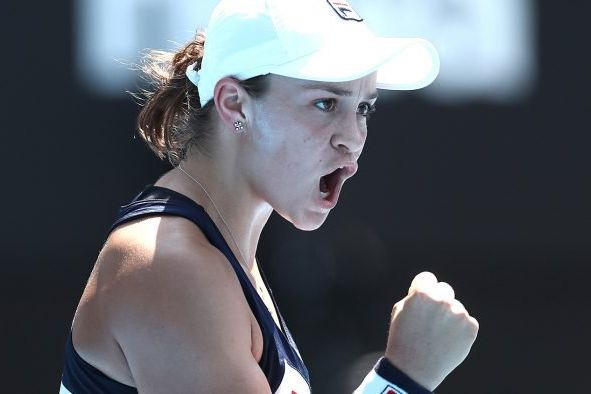 Ash Barty Tantang Halep di Babak Kedua