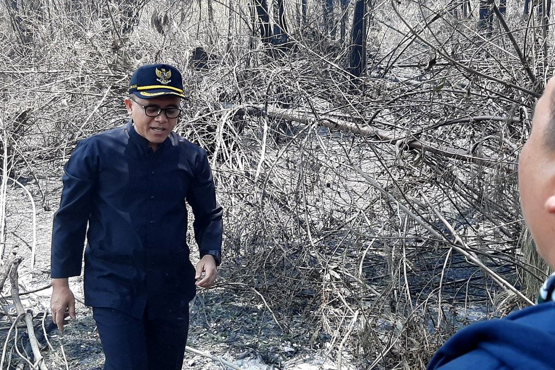 Kebakaran Pegunungan Ijen Berstatus Tanggap Darurat