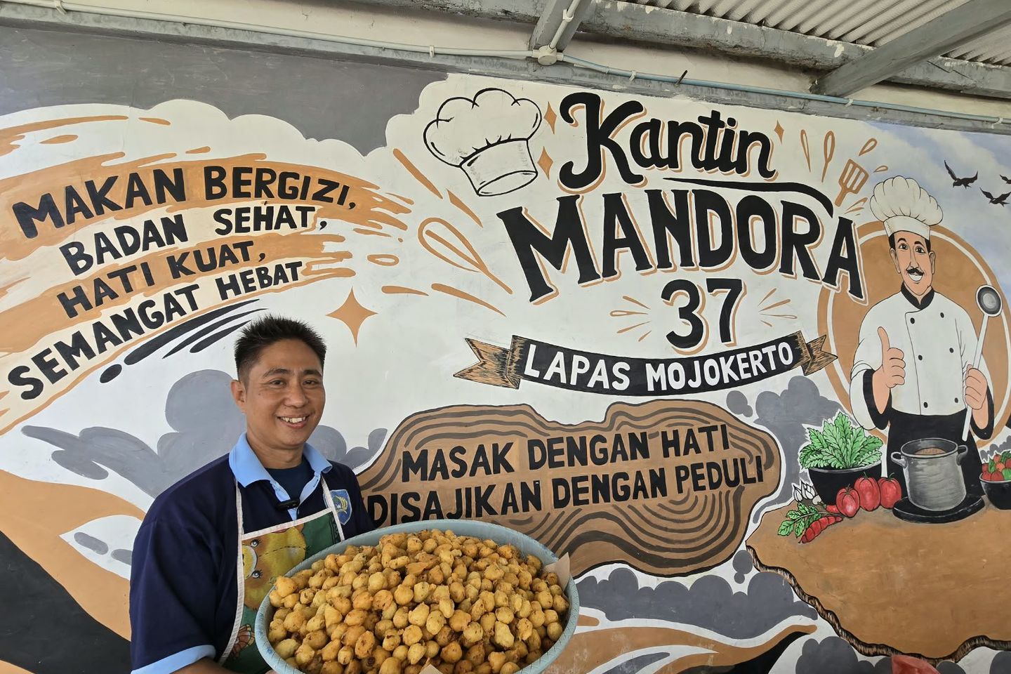 Dari Balik Lapas, Napi Ini Menatap Kebebasan dan Ingin Kembali Berjualan