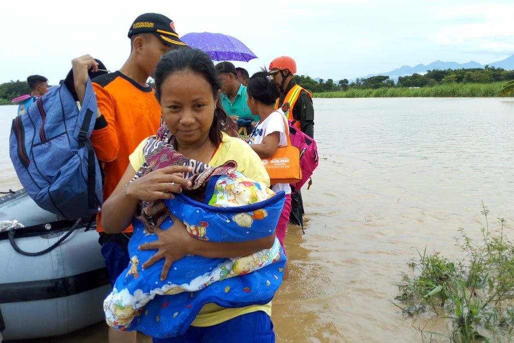 450 Warga Ponorogo Mengungsi Akibat Banjir