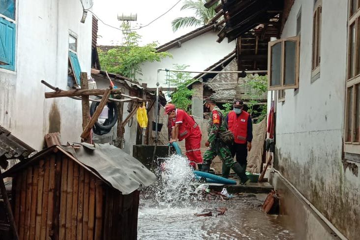 Banjir Mulai Surut, PMI Jember Terjunkan Tim Pembersih Sumur dan Rumah