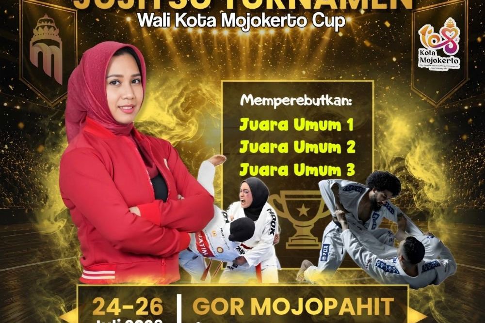 Wali Kota Mojokerto Cup Jujitsu 2026 Bidik Prestasi dan Ekonomi