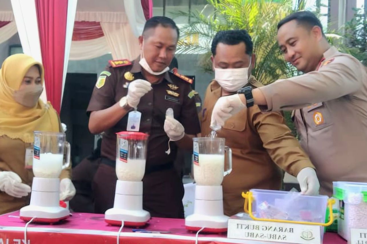 Barang Bukti Senilai Rp3 Miliar Dimusnahkan Kejari Gresik