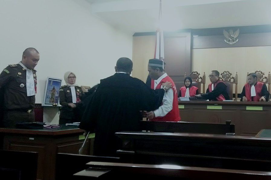 Caleg DPRD Gresik Terpilih Dituntut Tiga Tahun Penjara