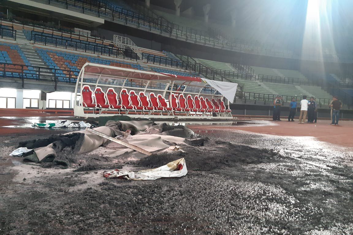 Dispora Surabaya Masih Hitung Kerusakan GBT