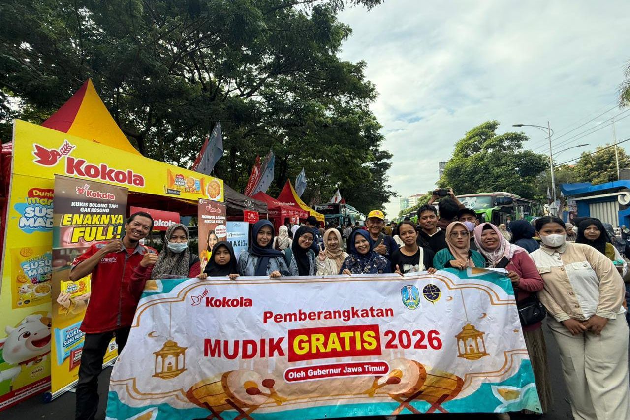 Dampingi Mudik Gratis Jatim, Snack Ini Tebar Sharing Happylicious untuk 4.000 Pemudik