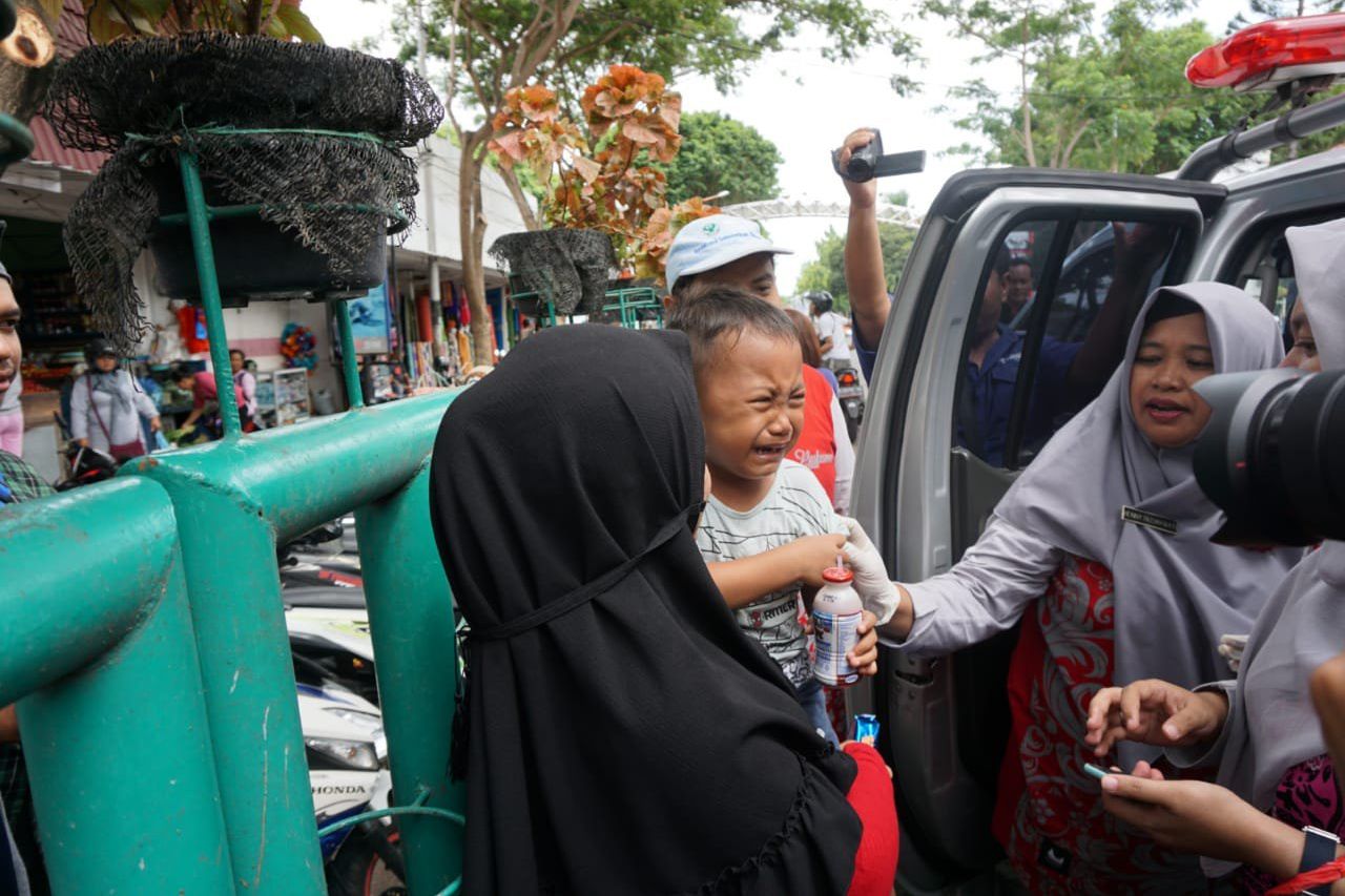 UNICEF Puji Banyuwangi Aman dari KLB Difteri