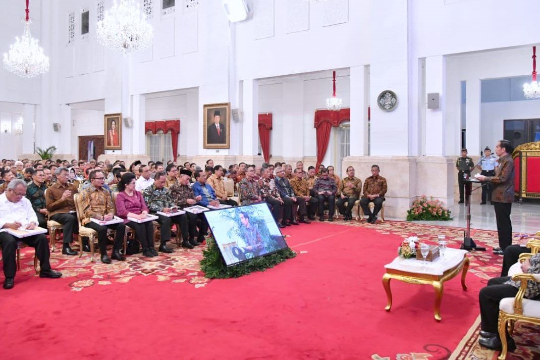 Serahkan DIPA 2019, Presiden Jokowi: Anggaran Untuk Kesejahteraan Rakyat