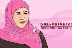 Khofifah Digadang - Gadang Berpasangan dengan Anies Baswedan Dalam Pilpres 2024