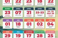 24 Hari Libur Nasional dan Cuti Bersama pada 2023