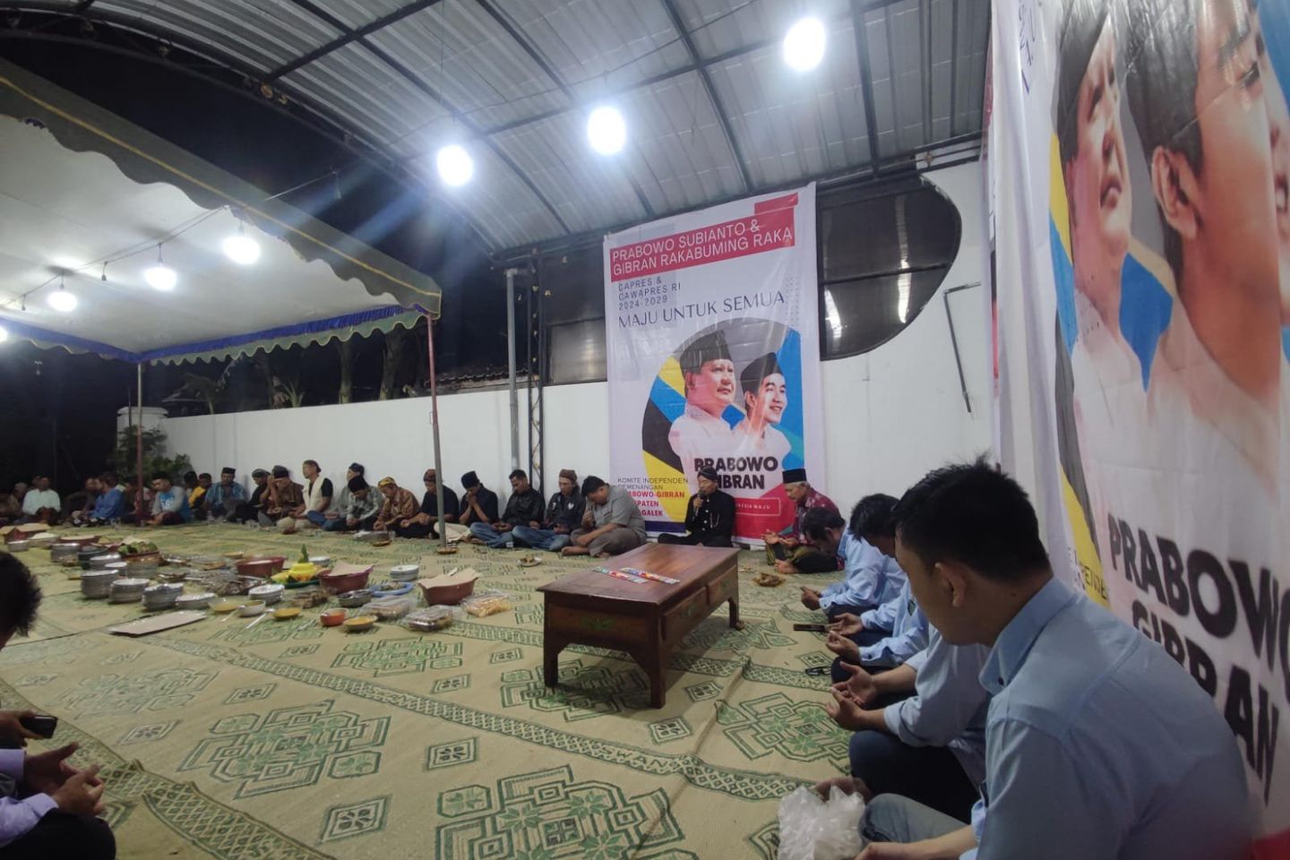 Kolaborasi Warga Kejawen dan Nahdliyin Trenggalek Dukung Prabowo-Gibran