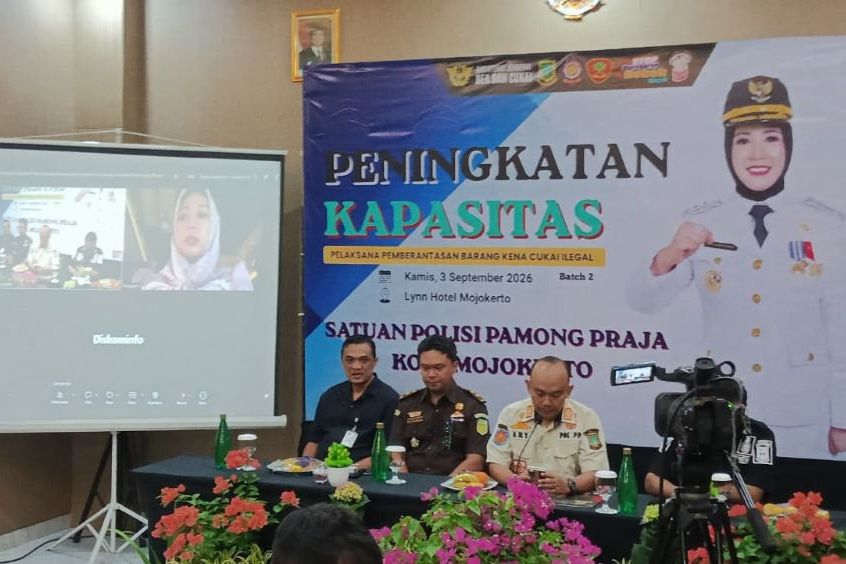 Demi DBHCHT, Pemkot Mojokerto Perkuat Pengawasan Rokok Ilegal