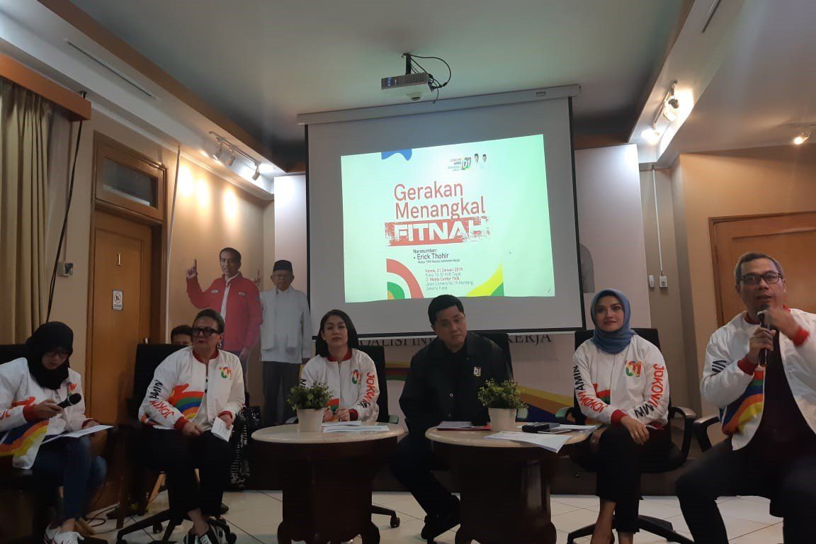 Erick Thohir Beber 10 Hoaks Jelang Pilpres