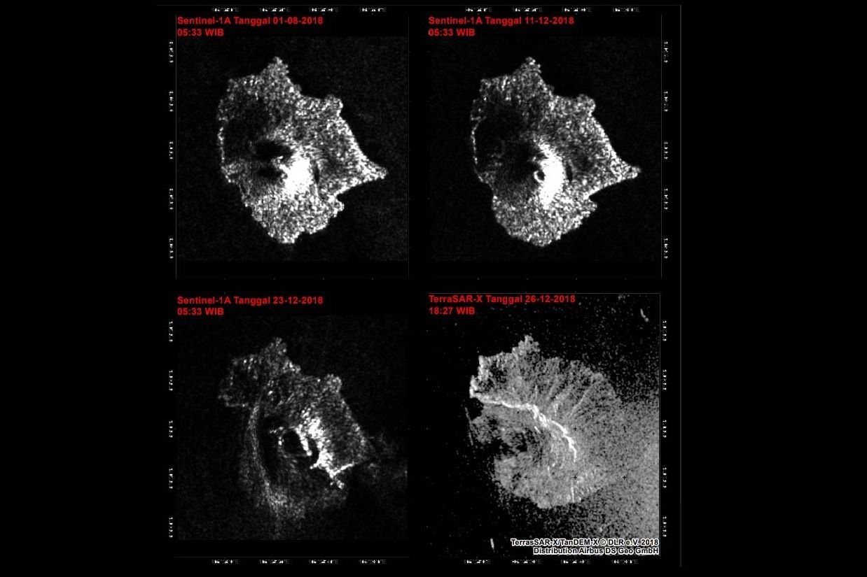 Erupsi Gunung Anak Krakatau Berhenti Total