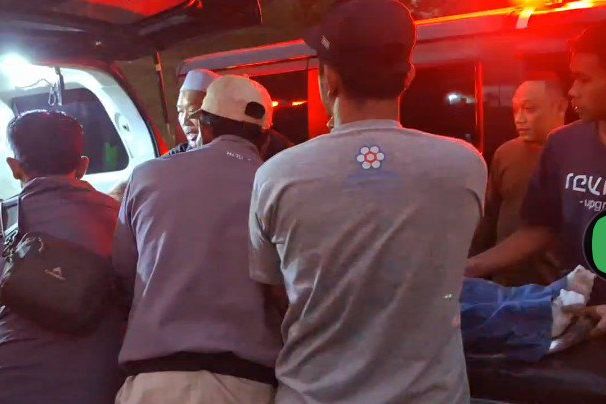 Diduga Rem Blong, Sepeda Motor Terjun ke Jurang di Jalur Wisata Pacet