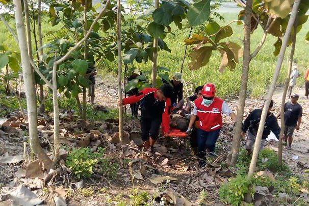 Nenek di Mojokerto Diduga Semalaman Terjebak Lumpur