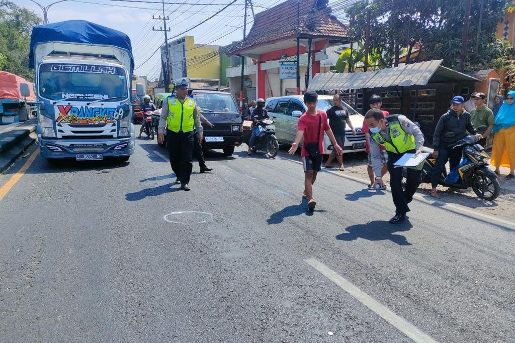 Pulang Kuliah, Mahasiswi UM Meninggal Ditabrak Truk